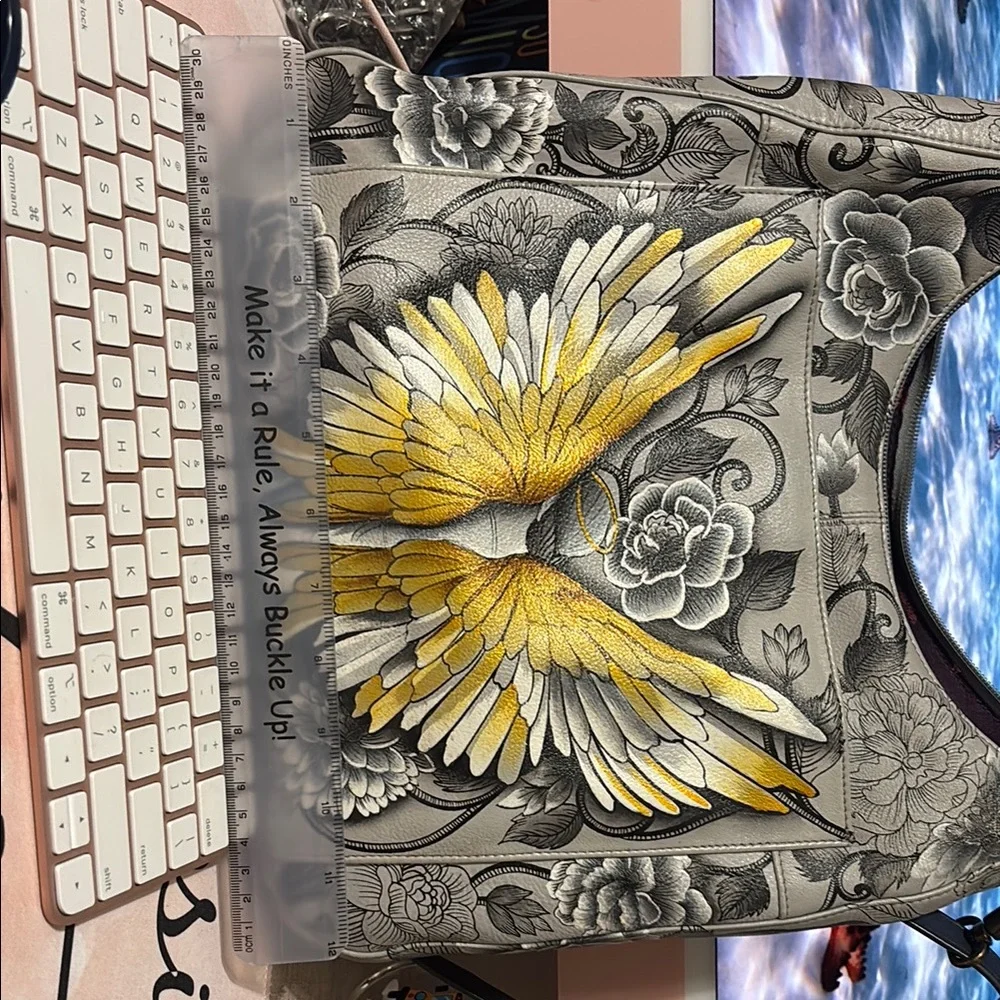 Anuschka Wings Purse - Picture 6 of 8